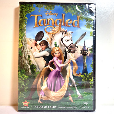 TANGLED (2010) DVD Disney Adventure Animation Teen Fantasy Romance NEW