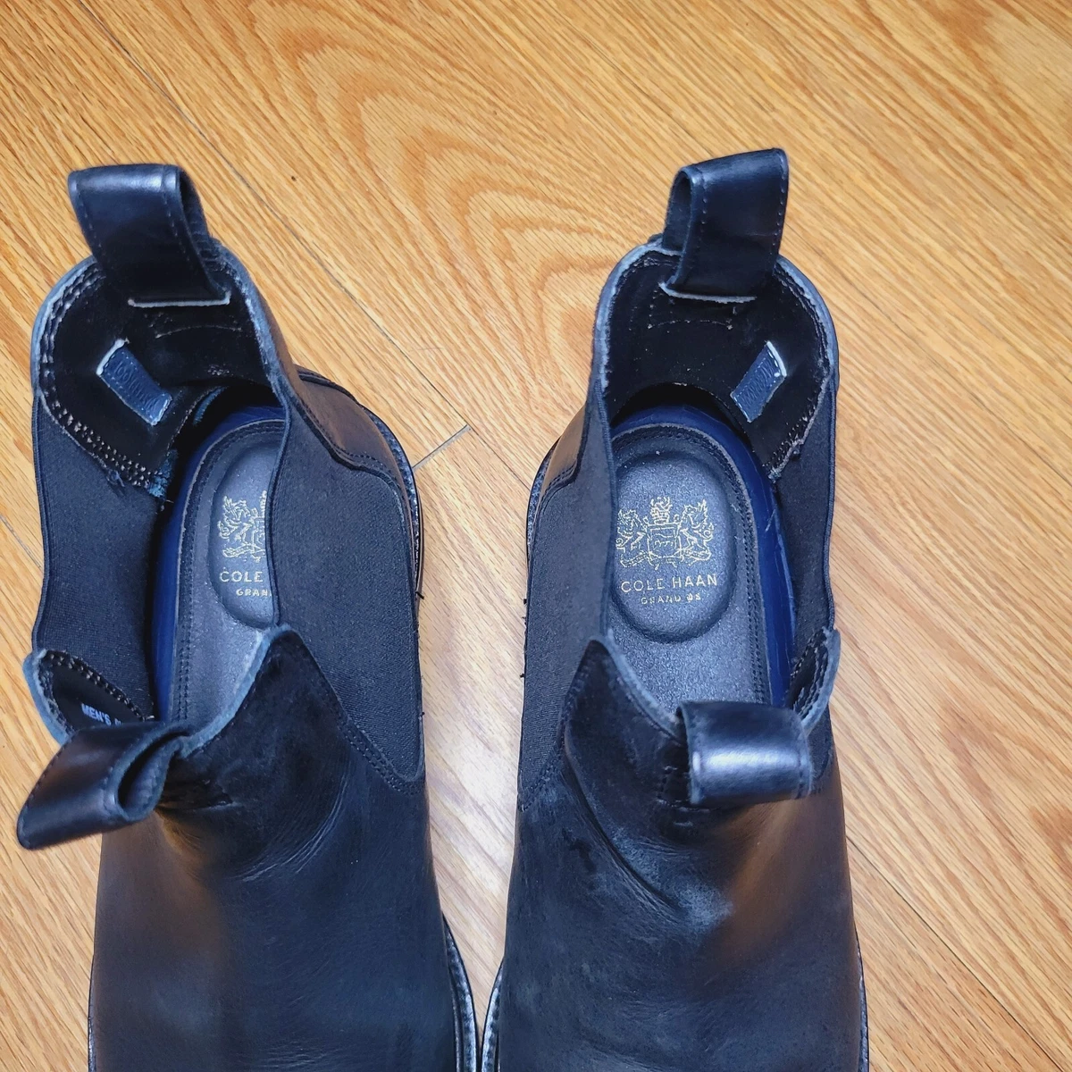 Cole Haan Men s Grantland Chelsea Boots Waterproof Size 9.5 Black C23949 eBay