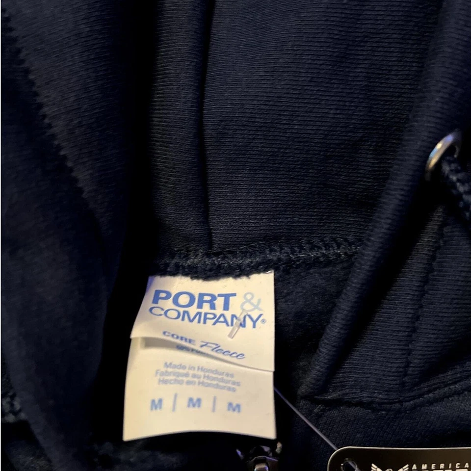 Chaqueta con Capucha Marina de los Estados Unidos Core Polar Talla Mediana Nueva con Etiquetas Estilo Militar Foto 4 de 4