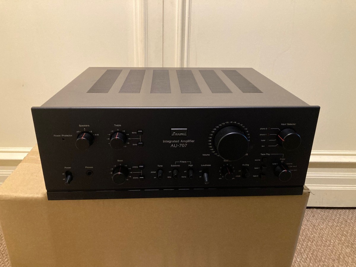 サンスイステレオアンプAU-707 Sansui AU-707 amplifier | eBay