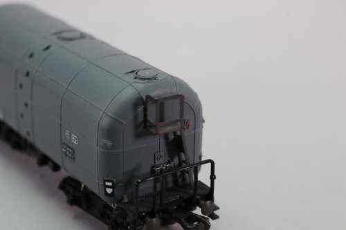 DD317 FLEISCHMANN 1497 train Ho Wagon citerne produit pétrolier DB 3504 gris - Picture 8 of 12