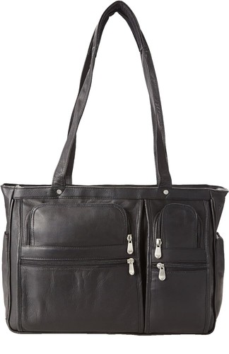 David King Boston Leather Back Pack Shoulder Bag Black Style 3363 Pockets NWT blafck-1__25577.1750868222.jpg?c=2 main image 4