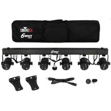 CHAUVET 6SPOTRGBW Quad-Color LED Spotlight System with Carry Bag