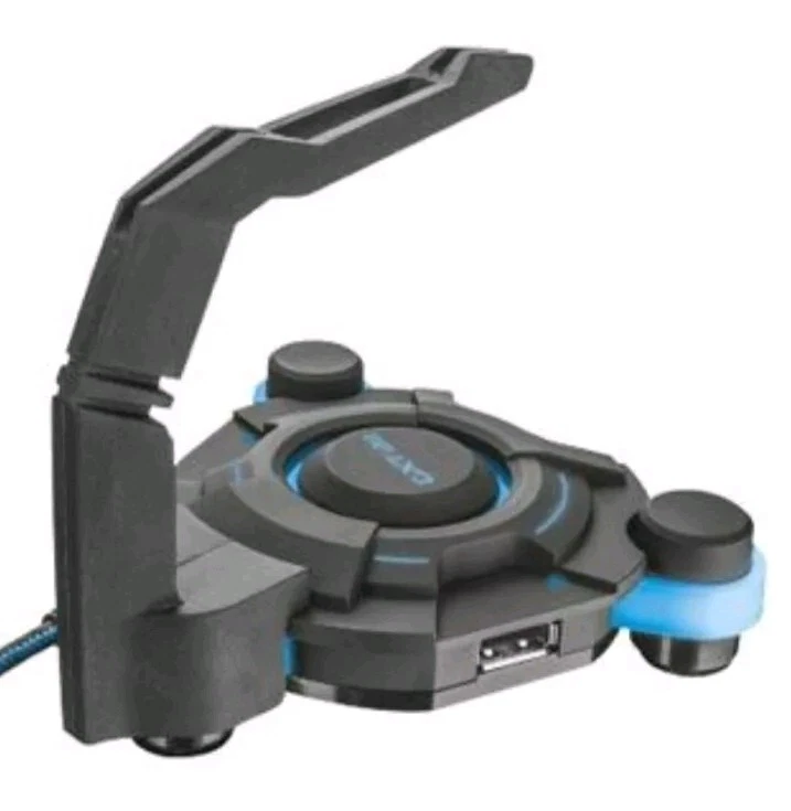 Trust Gaming GXT 213 USB 4 Port Hub and Mouse Bungee for PC Gaming Ex... - Bild 2 von 3