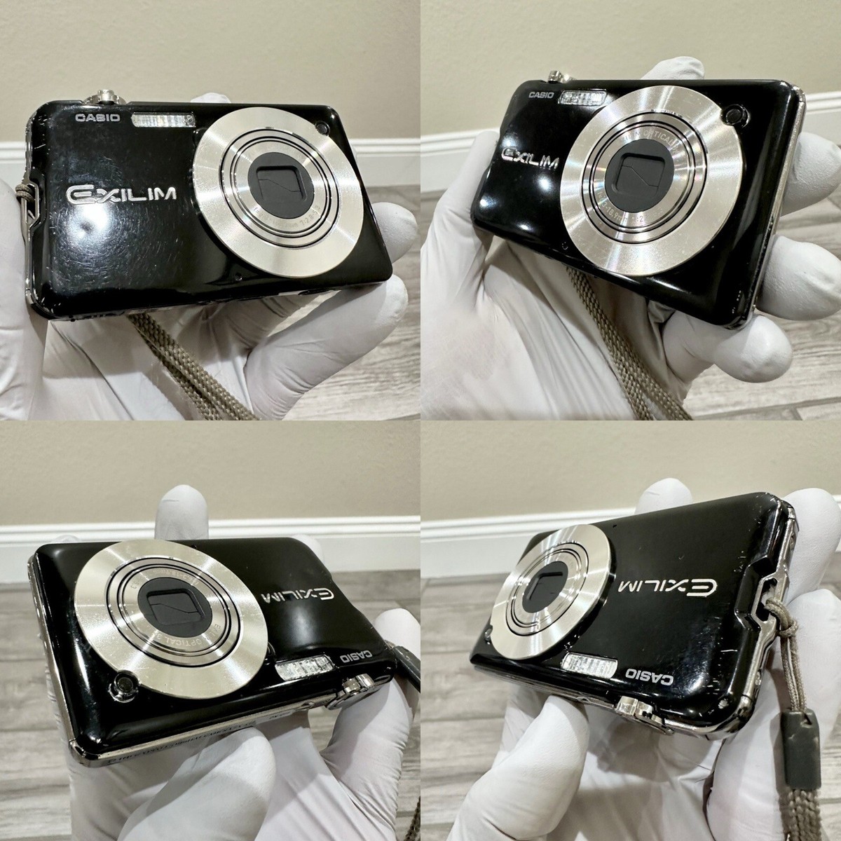 Casio Exilim EX-S12 12.1MP Digital Camera w/ Battery and Case FOR