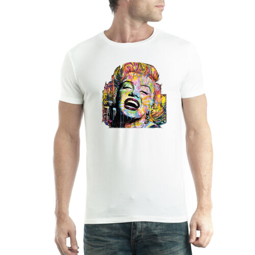 Marilyn Monroe Uomo T-Shirt XS-5XL Nuovo - Foto 1 di 4