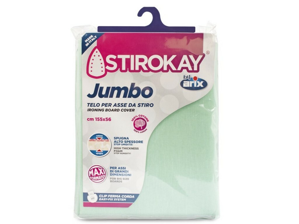 COPRIASSE COPRI ASSE DA STIRO ARIX JUMBO CM. 155X56