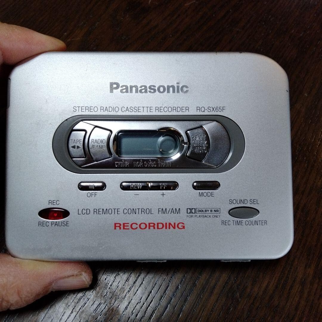 Panasonic - カセットウォークマンPanasonic RQ-SX65F「整備済み、完動超美品」 Panasonic RQ-SX65F Walkman Stereo Radio Cassette Recorder