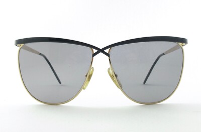 Lunettes De Soleil Laura Biagiotti - Monture Plastique Noire, Lenties Noires, Style Rectangulaire, Occasion En Très Bon état