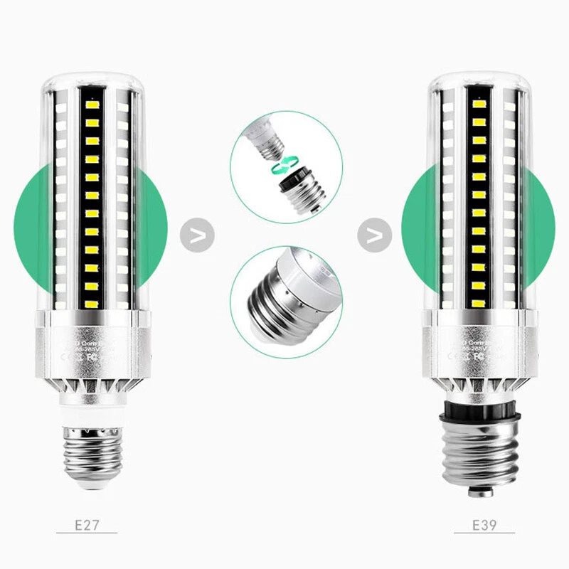LED Corn Light Bulb E27 Screw Base Warm White Cool White Lamp 25W 35W 50W 54W - Image 3 of 4
