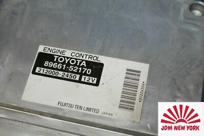 JDM 04-12 TOYOTA PORTE CBA 1.5L 4CYL A/T FWD OEM ECU #89661-52170
