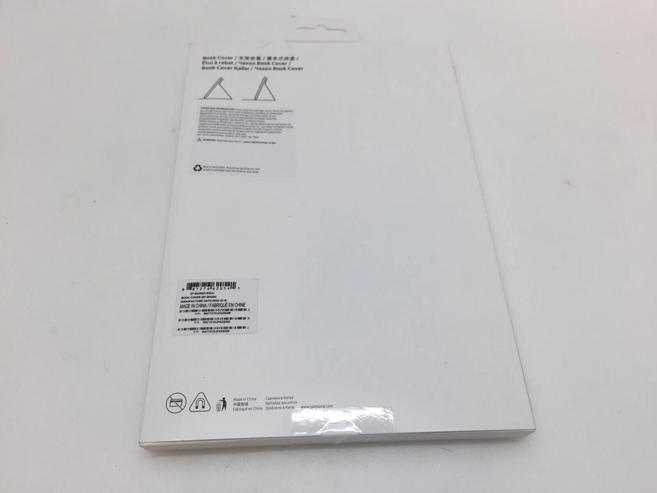 Original Samsung Galaxy Tab A8 EF-BX200PJ Book Cover Case Dark Grey(Lot of 10) - Image 2 of 2