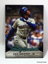 2019 Topps Update Ken Griffey Jr The Family Business Black Parallel #'d /299 