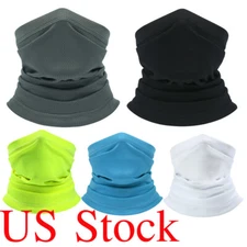 Neck Gaiter Bandana Face Mask Sun UV Cooling Gator Mask Face Cover for Men Woman