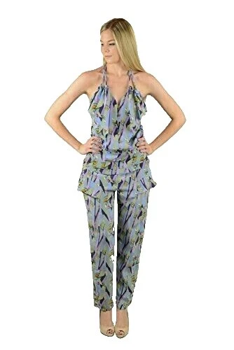 100% Seda Mono Multicolor Jumpsuits & Rompers for Women