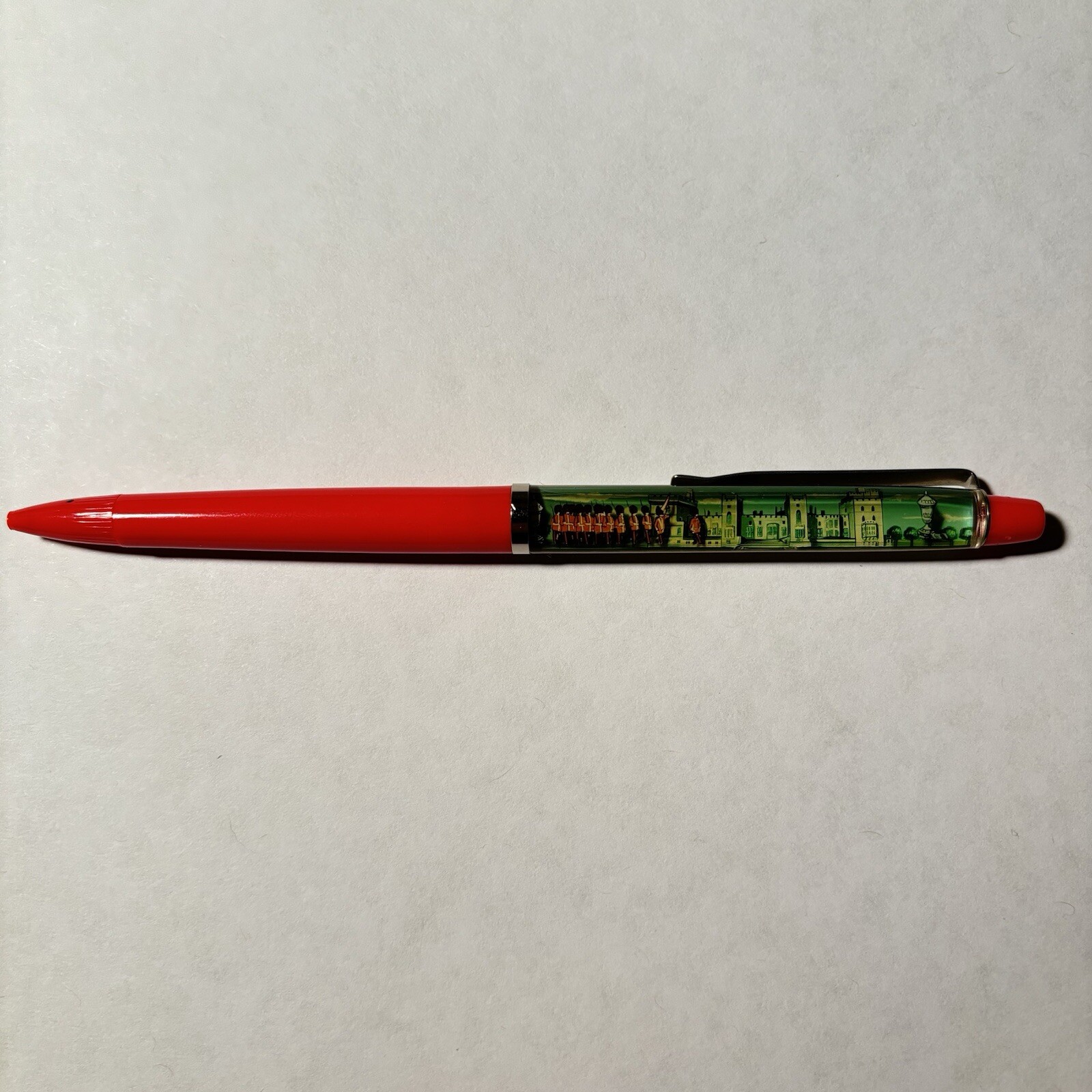 Windsor Castle England Floaty Pen Royal Guards The Crown Royalty Queen Elizabeth