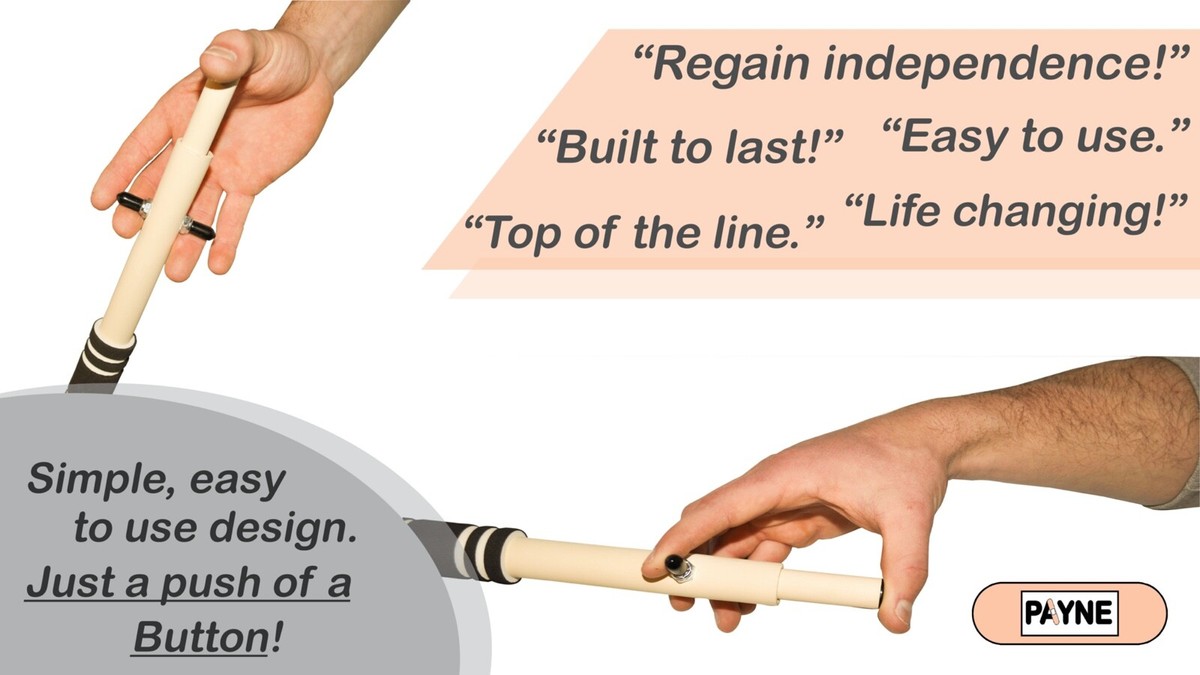 Long Handle Toenail Clipper (22 inch) Extended Toe Nail Trimmer