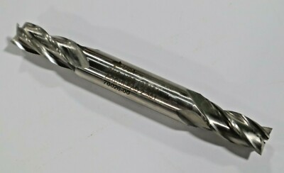 BRUBAKER, 7/16'' DOUBLE END, 4 FLUTE  HSS END MILL,  #78026             C505