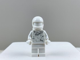 LEGO Space Police Minifigure White CLASSIC SPACE STATUE 5974 Galactic Enforcer
