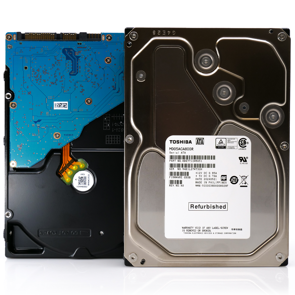 【8TB_HDD②】TOSHIBA MD05ACA800 8TB HDD Amazon.com: Toshiba 8TB Enterprise Internal Hard Drive – MG