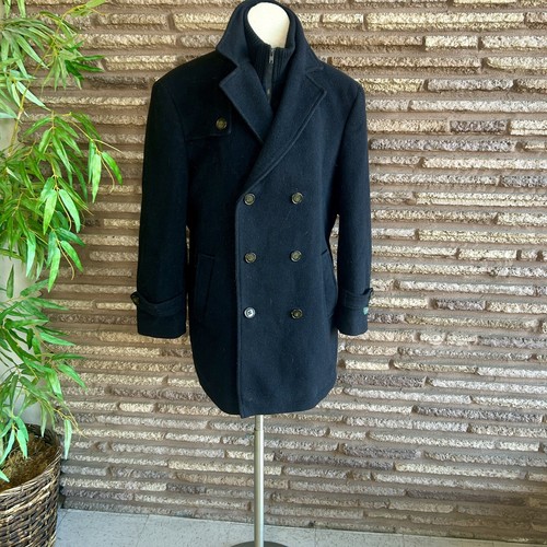Lauren Ralph Lauren Men’s Labrada Navy Double Breasted Peacoat Size 42S NWOT - Picture 10 of 11