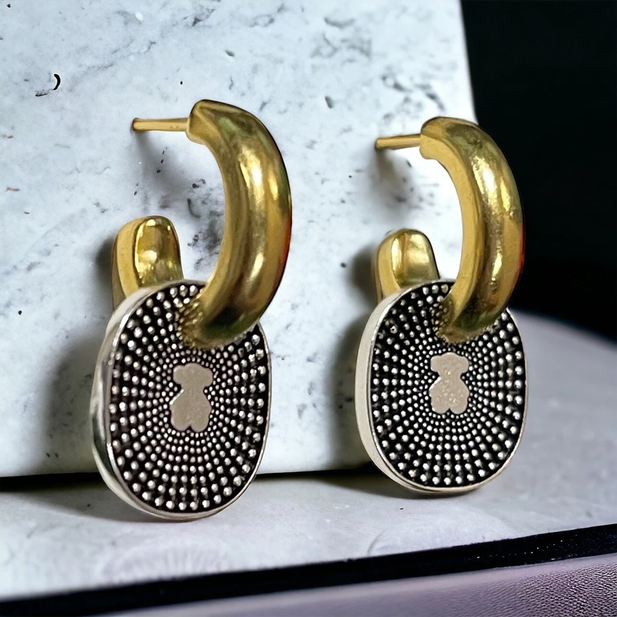 Tous earrings best sale ebay
