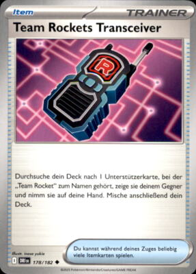 Pokemon 178/182 - Team Rockets Transceiver - Uncommon - Ewige Rivalen ...
