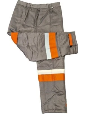 SH-FCP Winter Quilted lined Workwear High viz Reflective Trousers Size MED , XL , 3XL
