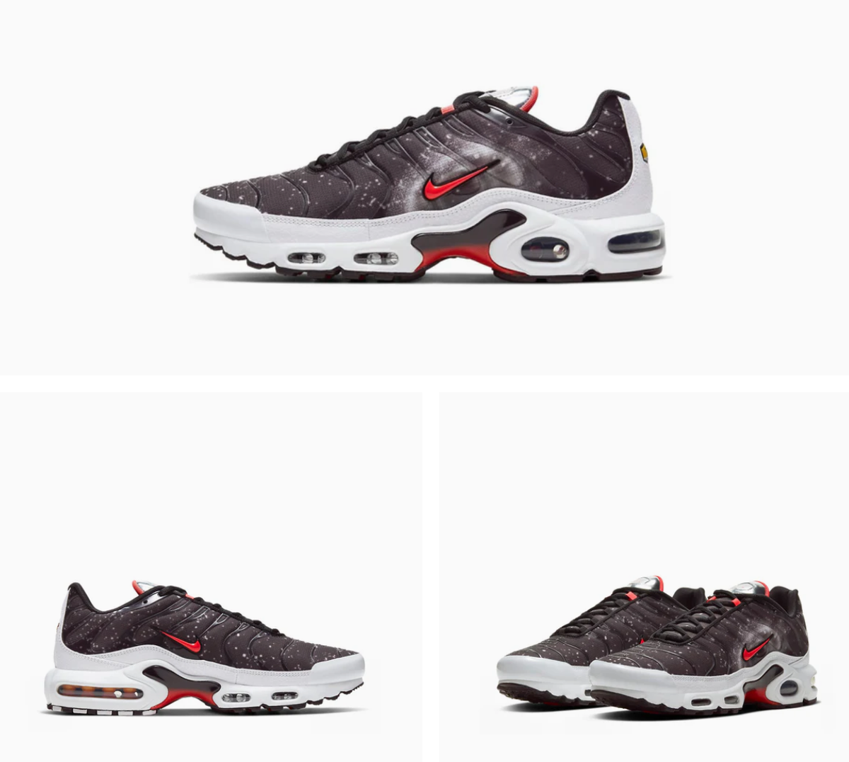 Nike Air Max Plus TN Supernova 2020 Black Gray Red White CW6019-001 Men\'s Sz 12 Nike Air Max Plus  main image 2