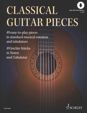 Klassische Gitarrenstücke mit Tab incl. Download, PORTOFREI VOM MUSIKFACHHÄNDLER
