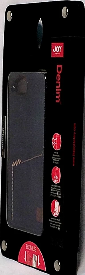 Joy Factory Apple iPHONE 5 PREMIUM AZUL DENIM ESTUCHE RÍGIDO con Protector de Pantalla NUEVO Foto 3 de 4