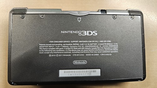 Nintendo 3DS 2GB Handheld System - Cosmo Black CIB - Picture 4 of 19