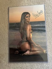 TAY CONTI  Melo AUTOGRAPH SIGNED 11x17 PHOTO AEW WRESTLER WWE  COA