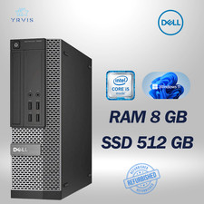PC DE BUREAU 7020 SFF INTEL I5 RAM 8 Go SSD 512 Go WIN 11 PRO RECONDITIONNÉ