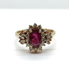 Jewelry Ring Ruby 0.93ct Gold Yellow Gold Reds 2337799