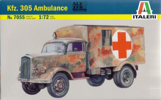 Italeri 1/72 (20mm) Opel Blitz Ambulance Kfz 305