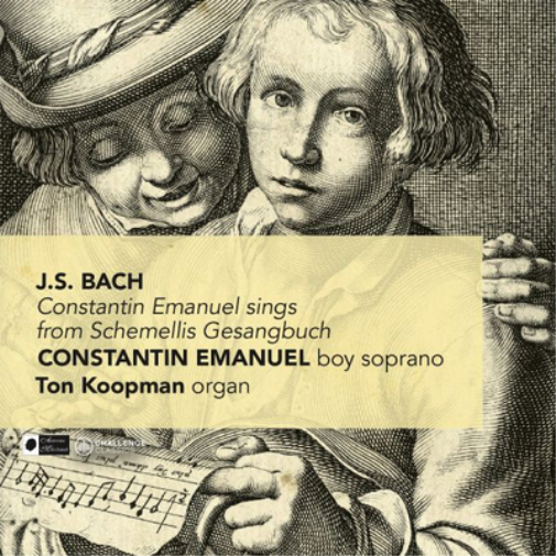 Johann Sebastian J.S. Bach: Constantin Emanuel Sings from Schemellis Gesan (CD)