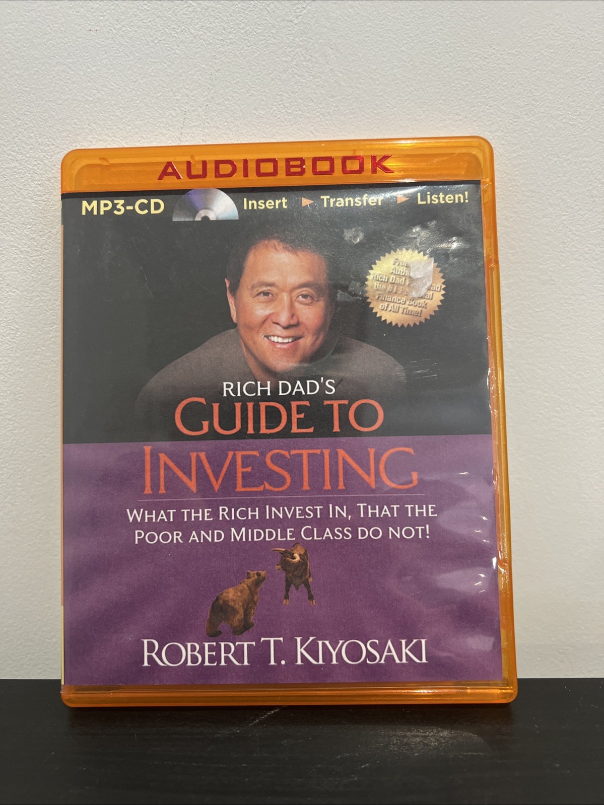 Rich Dads Guide to Investing Audiobook MP3-CD Robert T. Kiyosaki