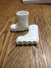 Vintage Hasbro GI Joe Snow Boot for 12 White Shoes Action Figure waffle