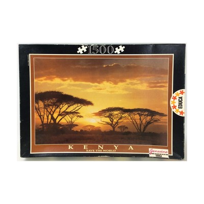 Educa Puzzle Save the World - Kenya (1500 Pieces) VG+