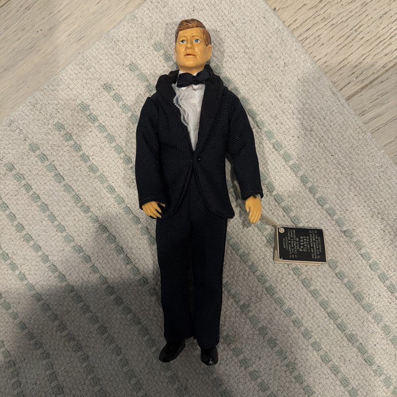 John F Kennedy doll by Peggy Nisbet