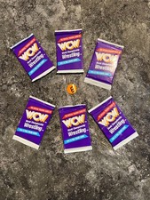 Wrestling trading card 6 sealed packs. WCW 1991 Professional Wrestling