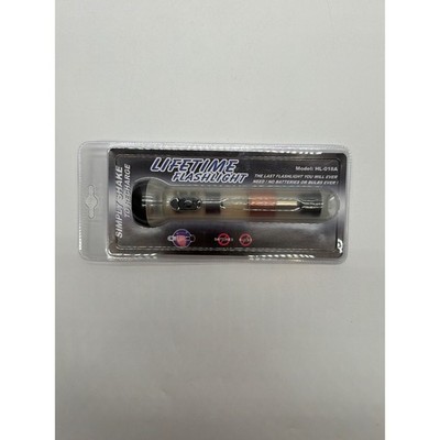 Lifetime Flashlight HL-018A Shake to Recharge Battery-Free Waterproof Clear 7in