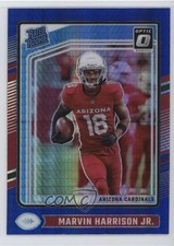 2024 Panini Donruss Optic Rated Rookie Blue Hyper Prizm Marvin Harrison Jr 1s6p
