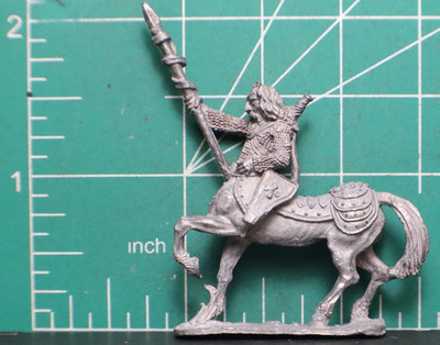 Ral Partha - TSR - ARMORED CENTAR FIGHTER - Metal Mini 25mm scale VERY RARE 1979