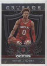 2019-20 Panini Prizm Draft Picks Crusade Romeo Langford #99 w1s