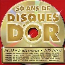 50 Ans De Disques Dor Von Compilation | Cd | Zustand Neu-image