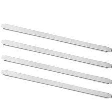  Set of 4 20 inch Stainless Steel Steam Table Adapter Bars   Hotel Pan Divid...