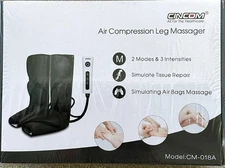 CINCOM Leg Massager For Circulation Pain Relief Air Compression New SEALED!