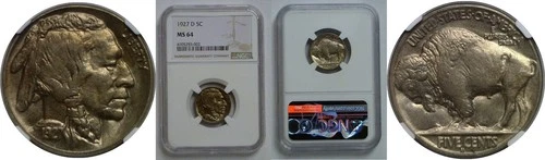 1927-D Buffalo Nickel — photo from the most recent tracked eBay sale